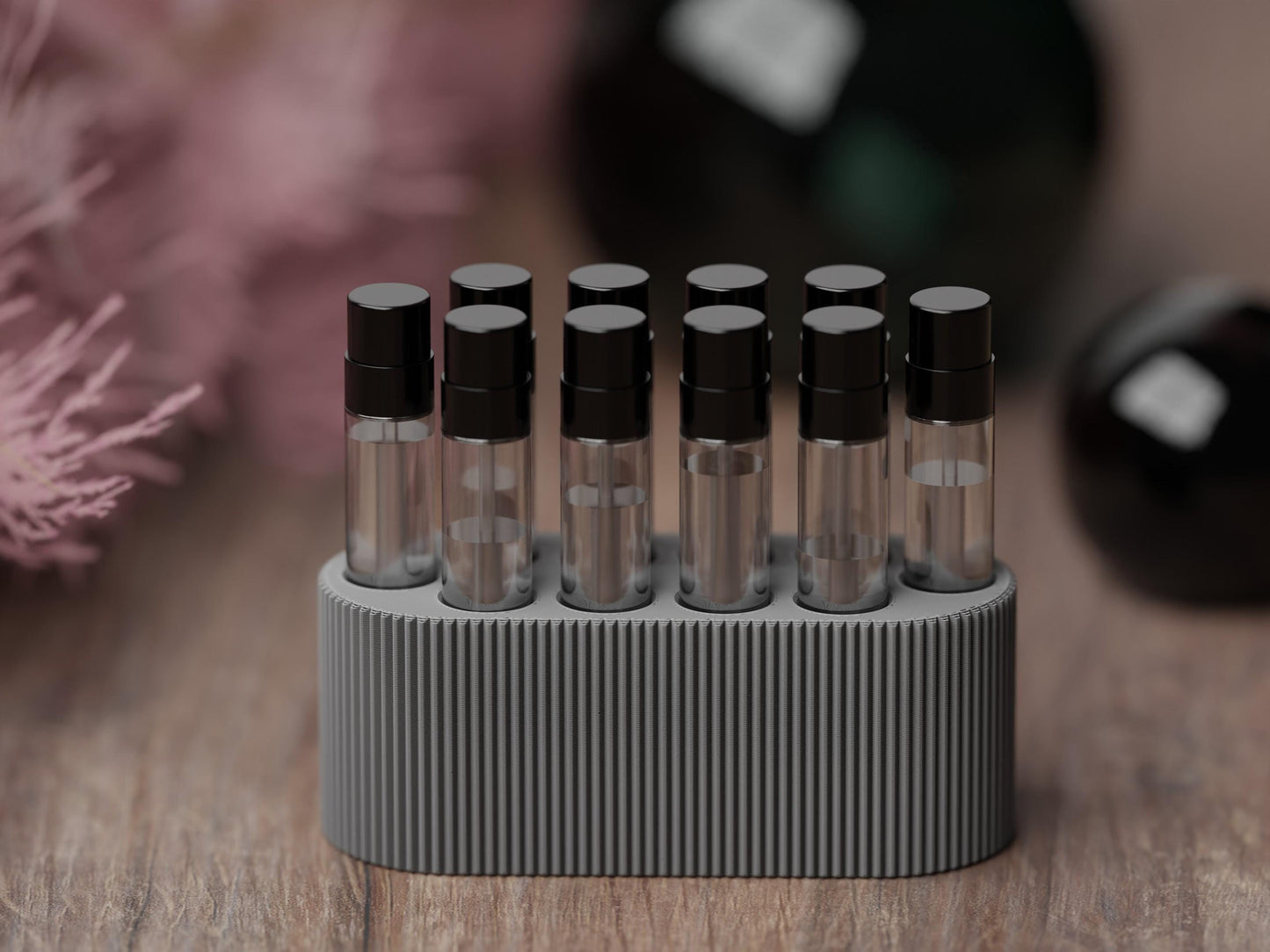 Parfüm-Proben-Organizer – Stilvolle Aufbewahrung für Ihre Duftkollektion