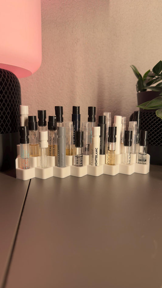 Parfüm Proben Organizer – 3D-gedruckter Halter für Duftminiaturen