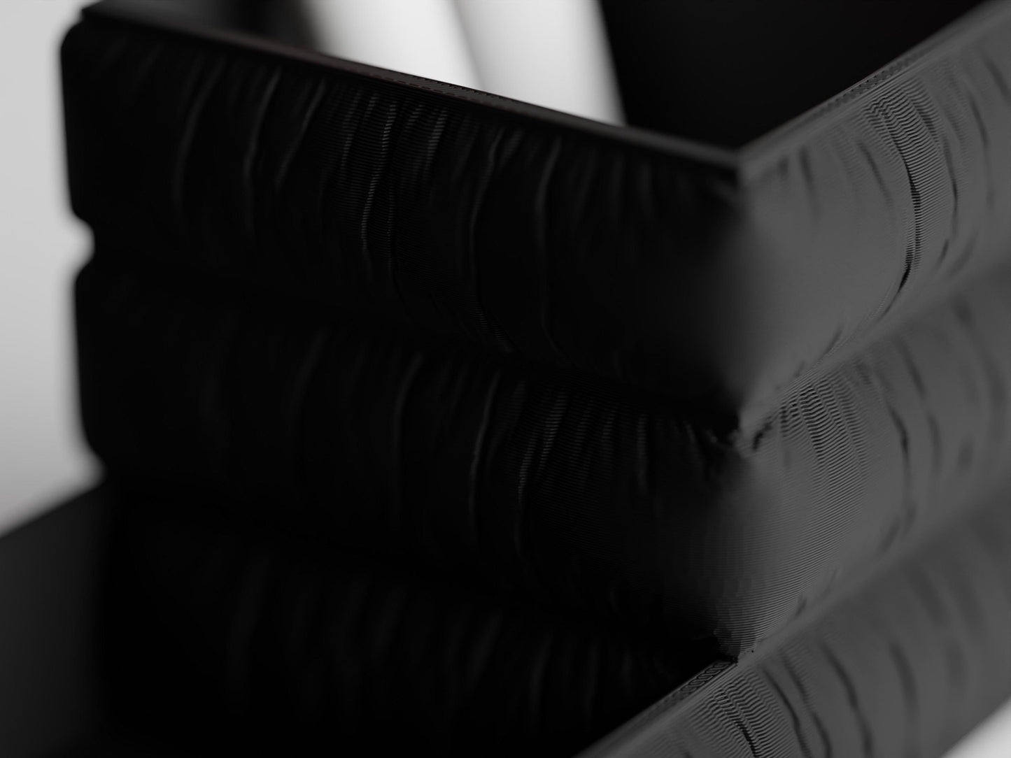 Schreibtisch-Organizer Puffer-Stoff-Look – Moderner, funktionaler Schreibtisch Organizer für Ordnung & Stil