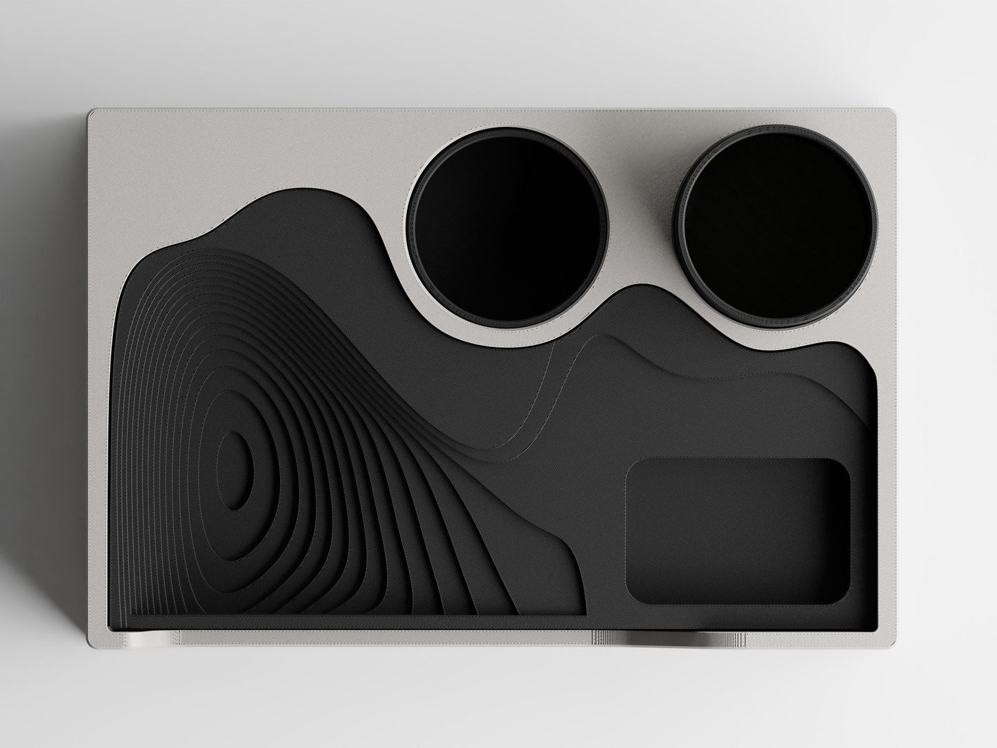 Schreibtisch-Organizer im modernen Stepped-Design | Stylischer Schreibtischaufsatz für Ihr Büro & Home Office