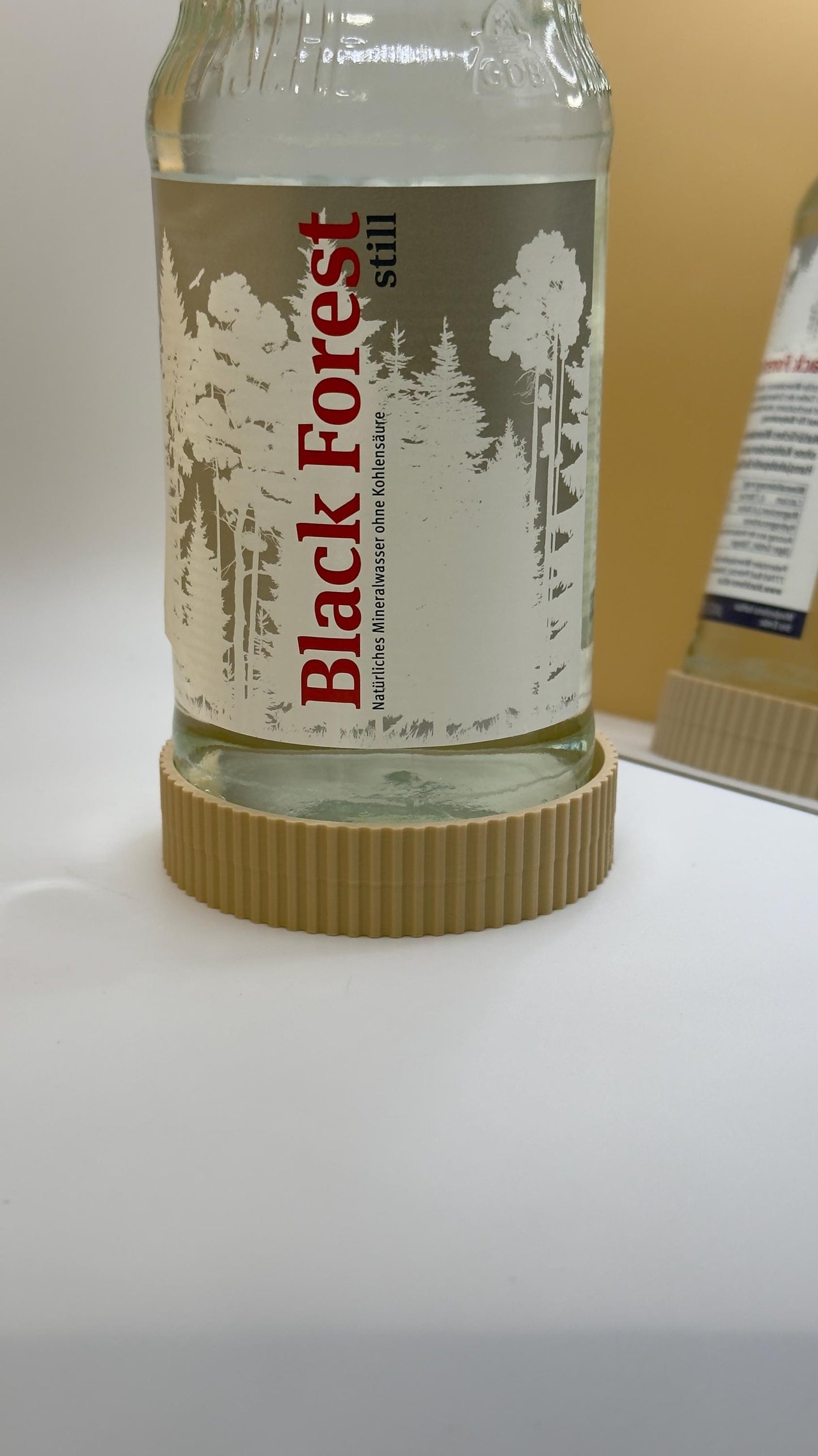 Stilvoller Glasflaschenständer – Perfekt für Wasserflaschen – 3D-gedruckt aus PLA – Rutschfest & stabil – Modernes Design