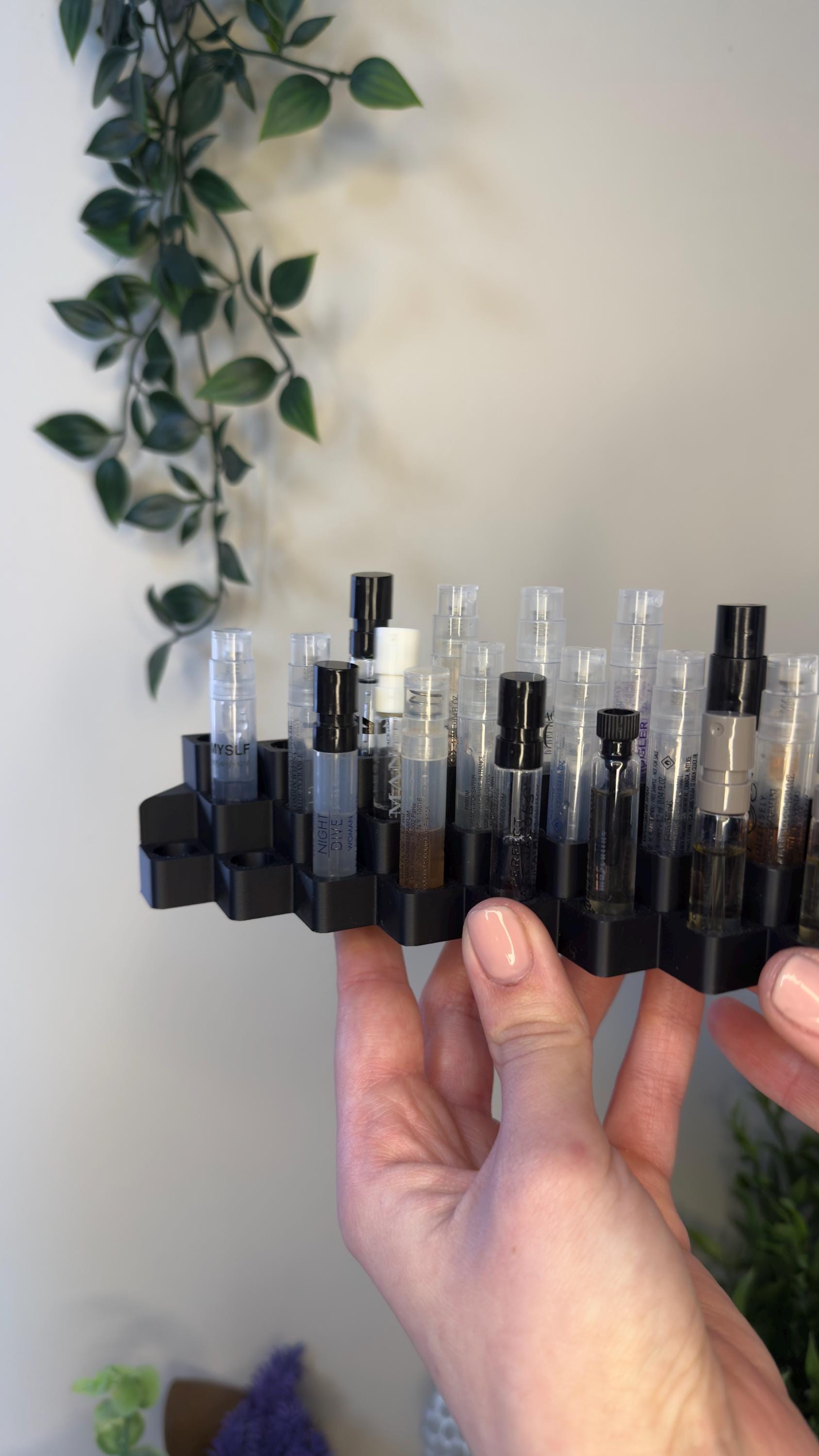 Parfüm Proben Organizer – 3D-gedruckter Halter für Parfümproben