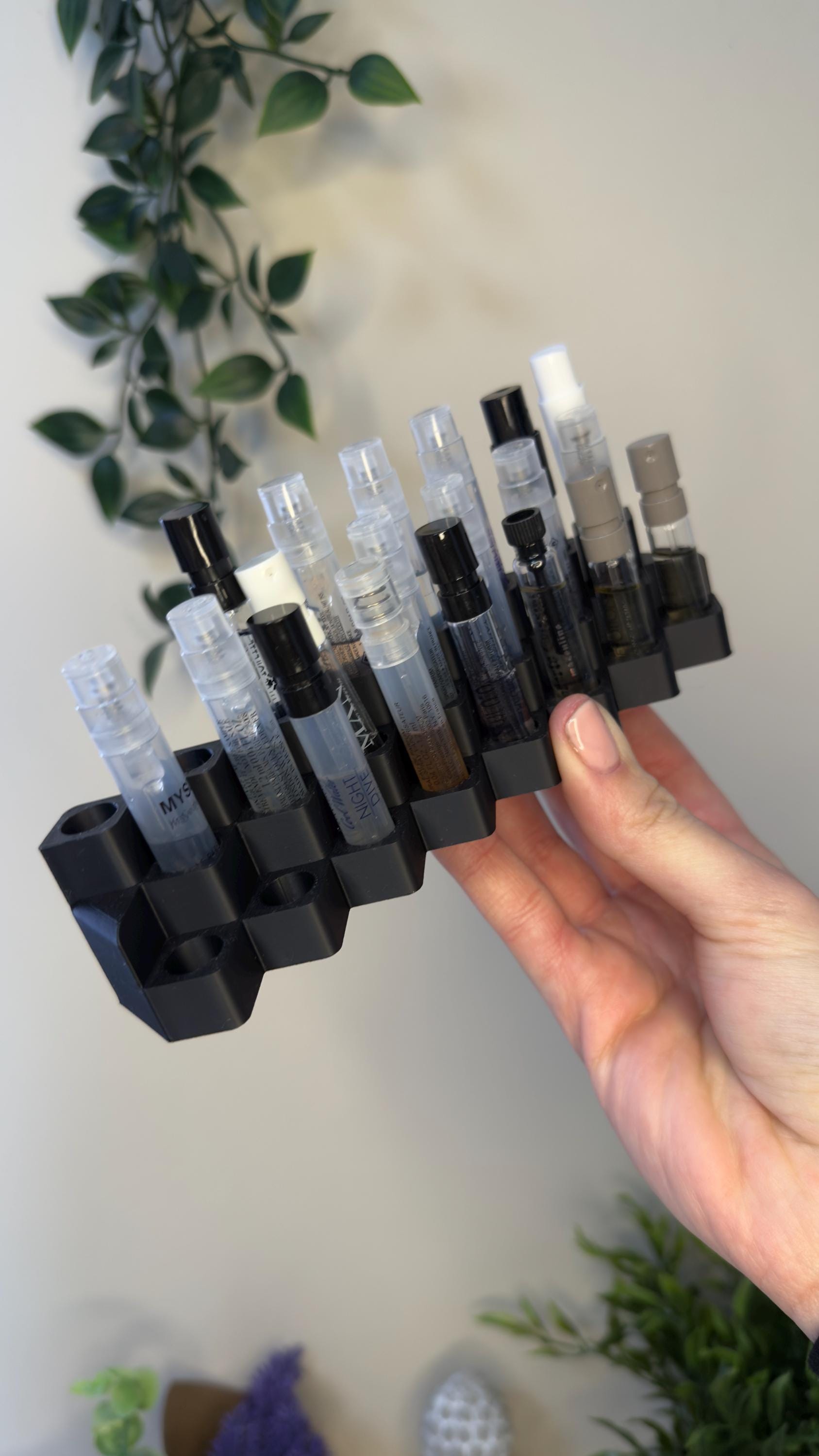 Parfüm Proben Organizer – 3D-gedruckter Halter für Parfümproben