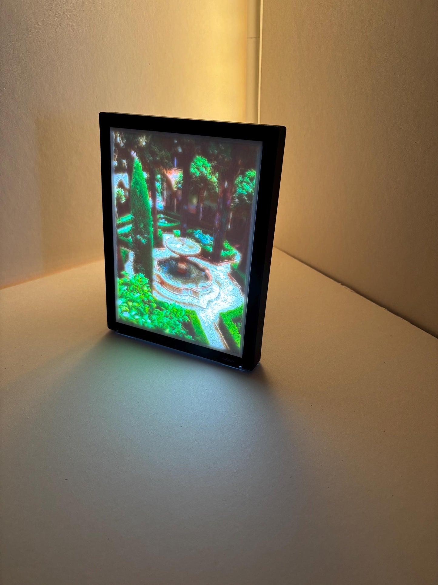 Personalized 3D Printed LED Lithophone Night Light | Custom Photo Gift | Unique Wedding, Anniversary, or Birthday Keepsake | Home Decor