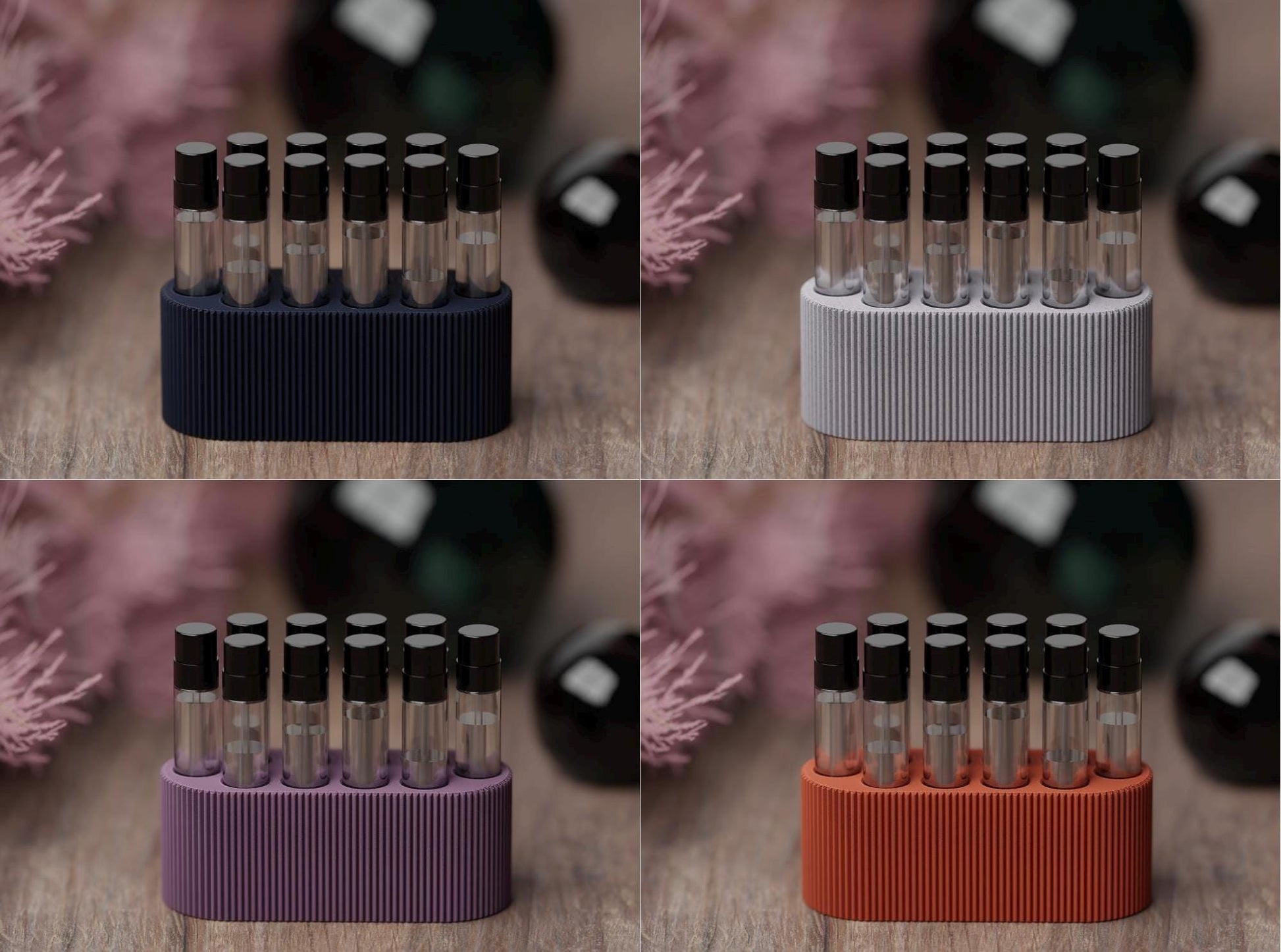 Parfüm-Proben-Organizer – Stilvolle Aufbewahrung für Ihre Duftkollektion