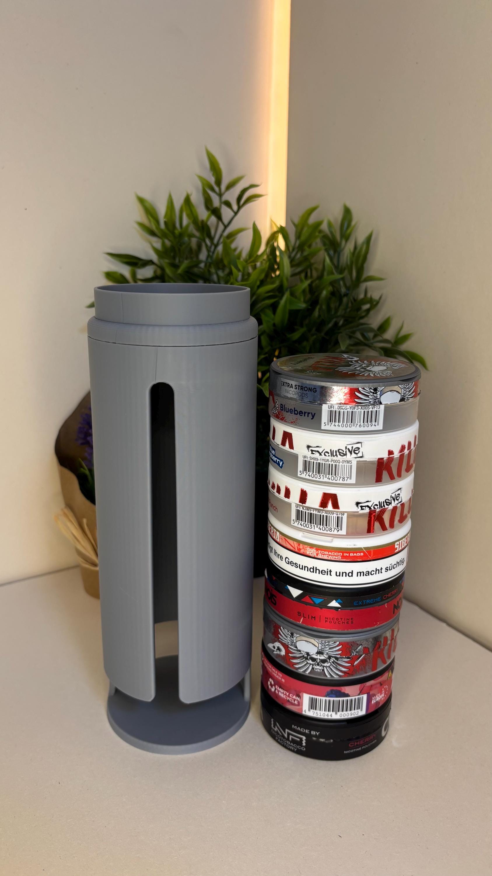 Edler Snus Organizer Praktische Aufbewahrung für Snus Dosen Perfekte Geschenkidee Stilvoll & Funktional Handmade