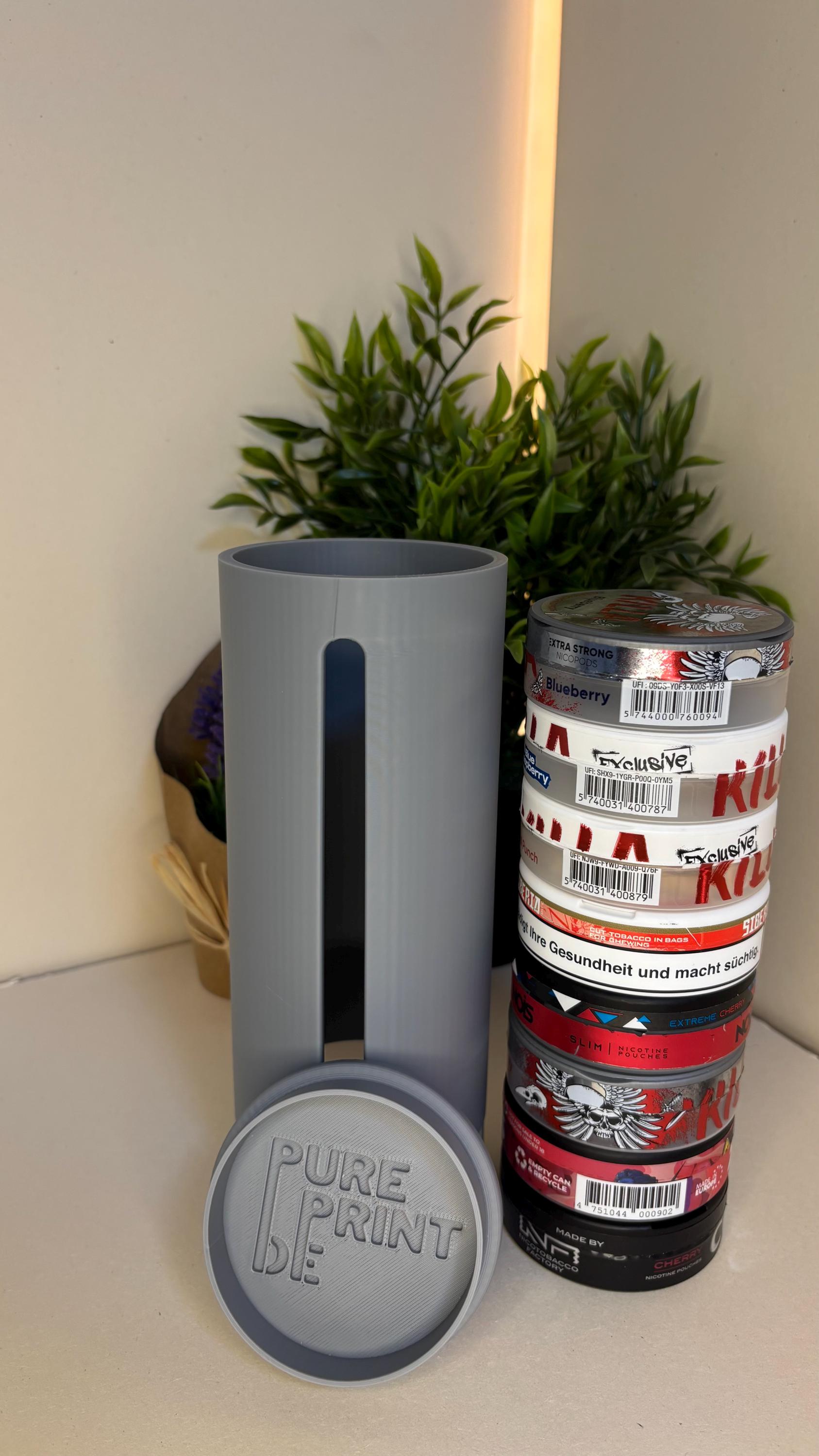 Edler Snus Organizer Praktische Aufbewahrung für Snus Dosen Perfekte Geschenkidee Stilvoll & Funktional Handmade