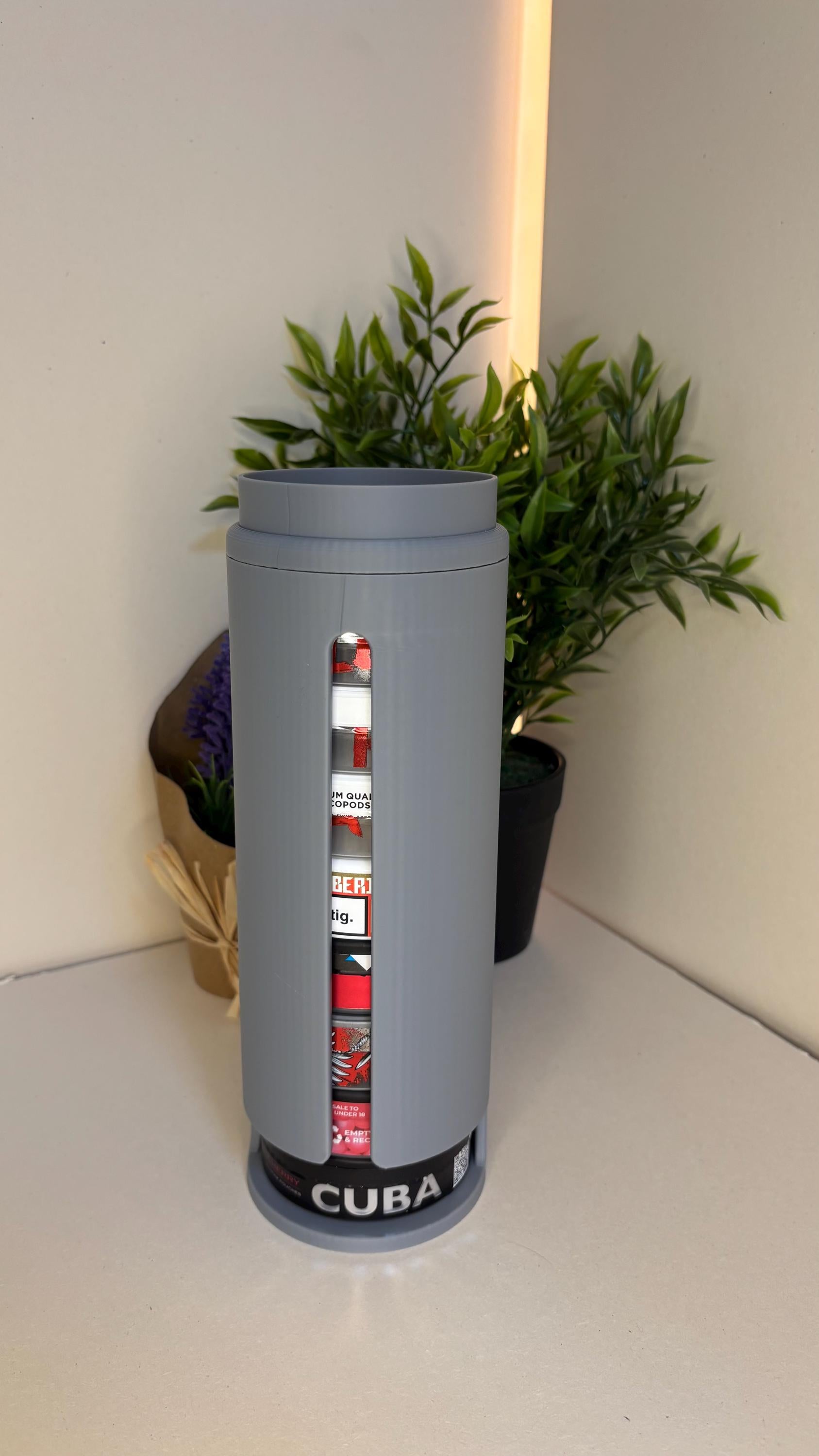 Edler Snus Organizer Praktische Aufbewahrung für Snus Dosen Perfekte Geschenkidee Stilvoll & Funktional Handmade