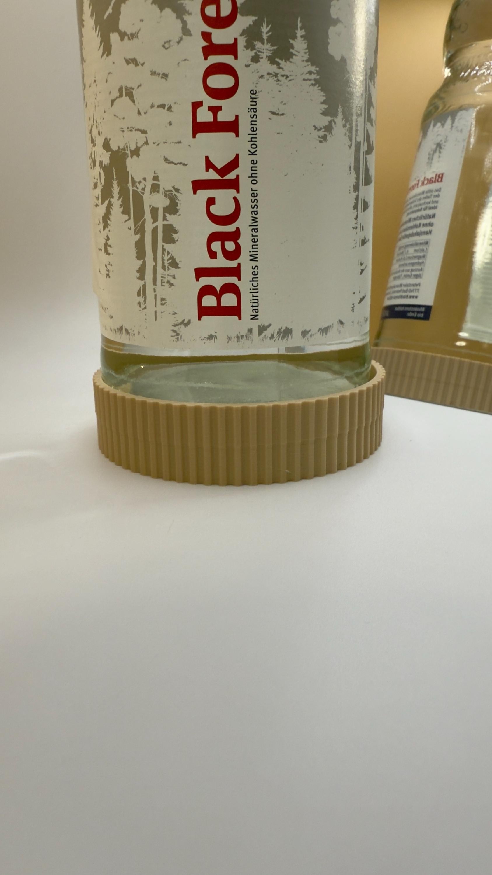 Stilvoller Glasflaschenständer – Perfekt für Wasserflaschen 3D-gedruckt aus PLA Rutschfest & stabil Modernes Design