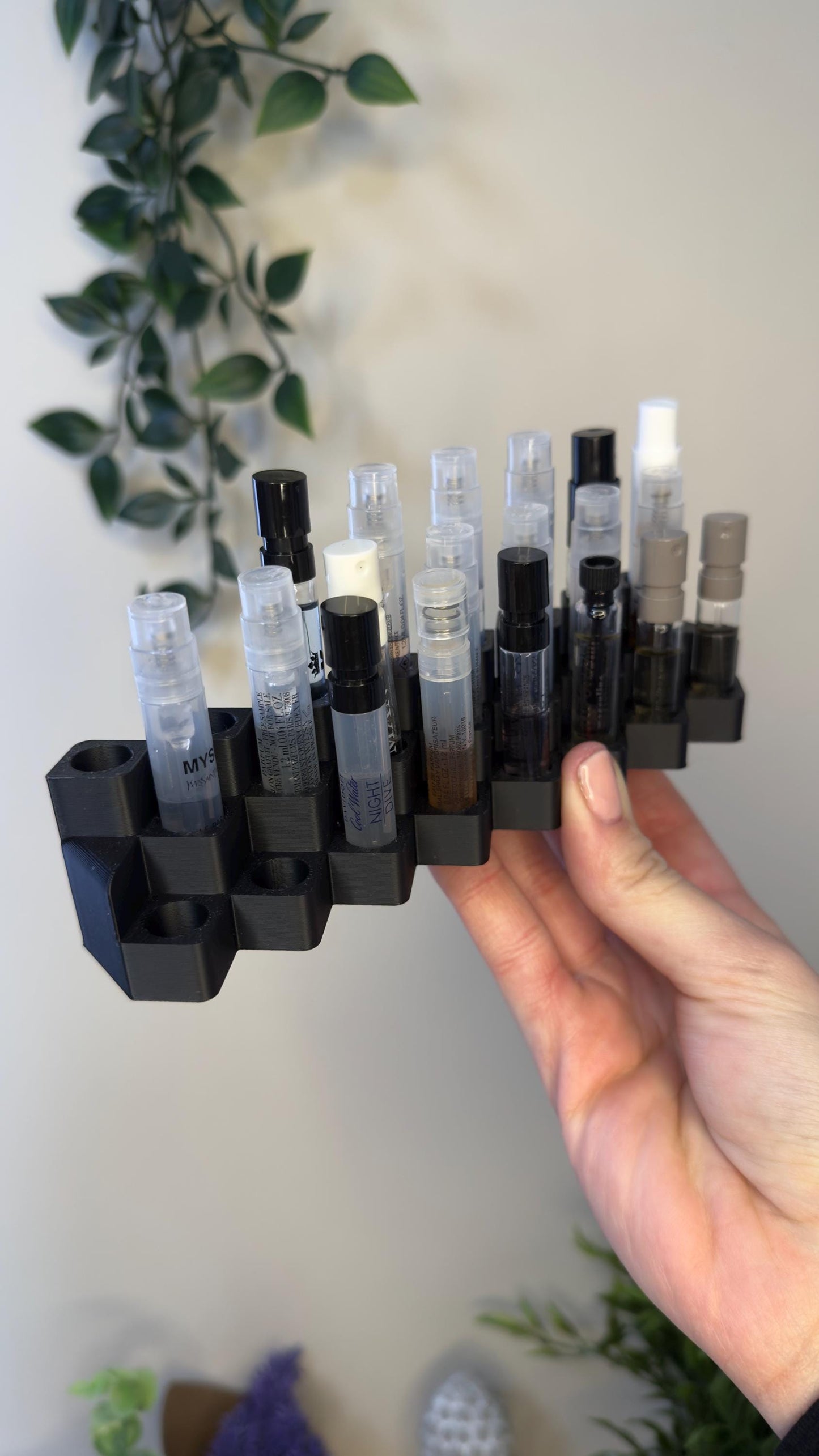 Parfüm Proben Organizer – 3D-gedruckter Halter für Parfümproben