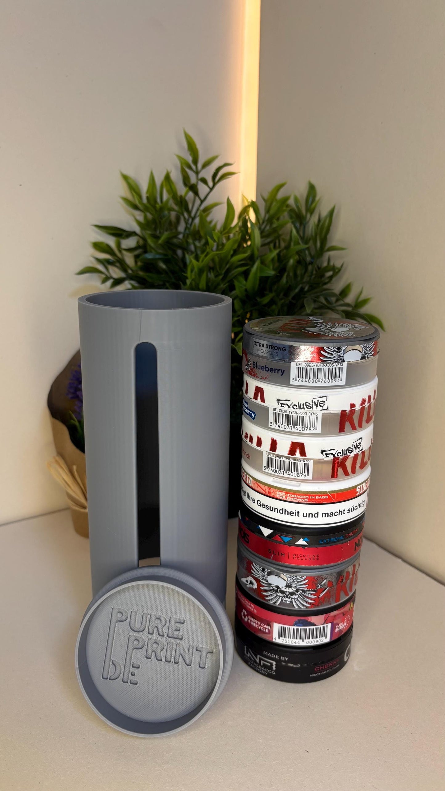 Edler Snus Organizer Praktische Aufbewahrung für Snus Dosen Perfekte Geschenkidee Stilvoll & Funktional Handmade