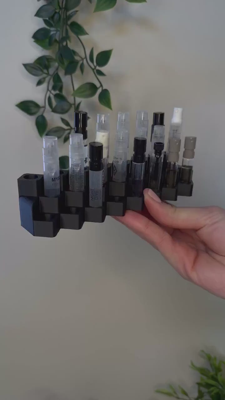 Perfume Sample Organizer – 3D printed holder for perfume samples