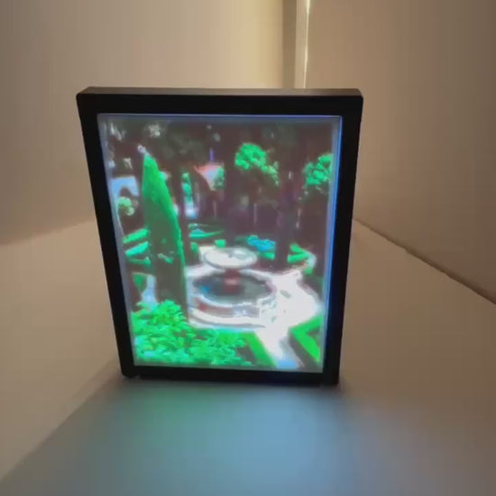 Personalized 3D Printed LED Lithophone Night Light | Custom Photo Gift | Unique Wedding, Anniversary, or Birthday Keepsake | Home Decor