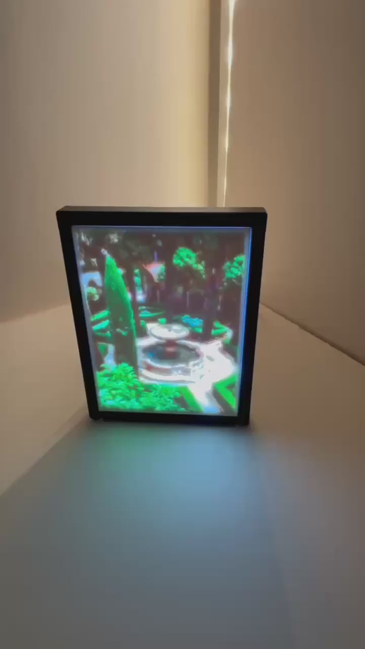 Personalized 3D Printed LED Lithophone Night Light | Custom Photo Gift | Unique Wedding, Anniversary, or Birthday Keepsake | Home Decor